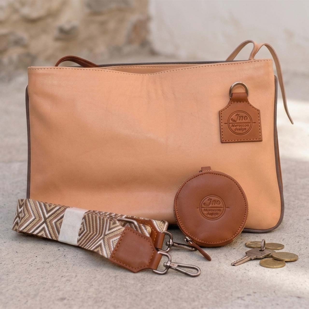 IMG_5613 ASIWIL Symbiose Crossbody Duo Bag – Moroccan - Image 1